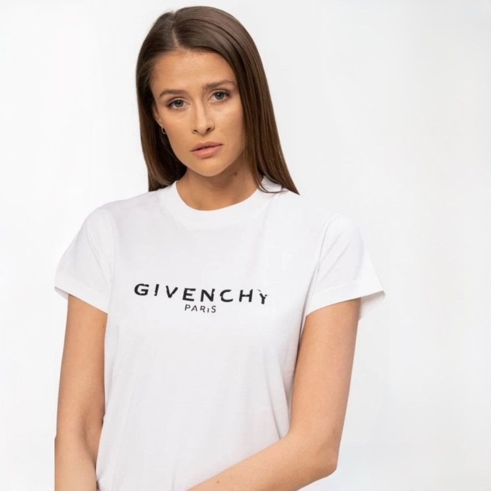 Givenchy Logo Classic Graphic Short Sleeve Tee - Picture 7 of 16